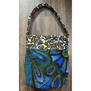 Timbali Crafts African Tribal Boho Purse Market Bag Handcrafted EUC